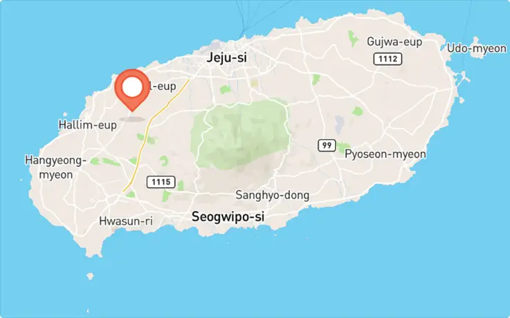 Jeju Arte Museum in Jeju City map