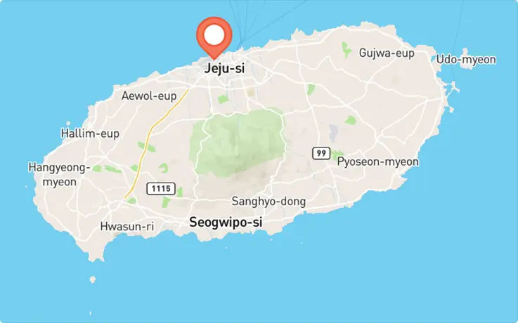 image Ho Jeju in Jeju City map