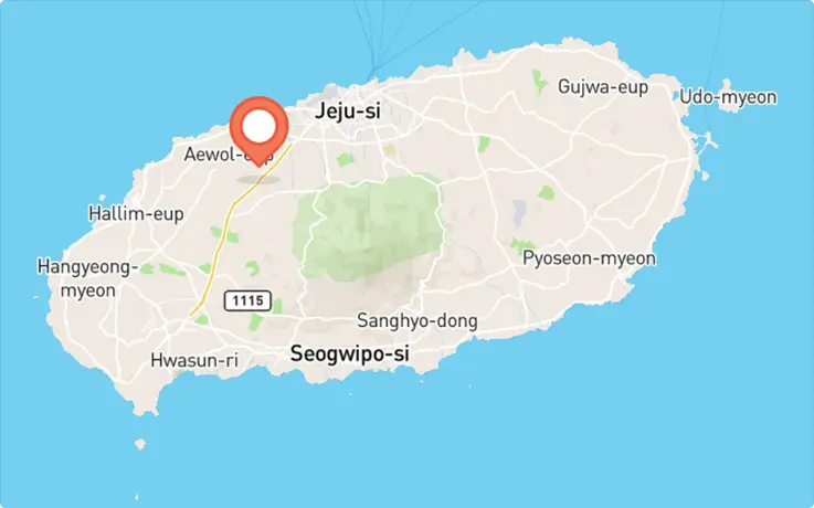 Jeju Light Garden in Jeju City map