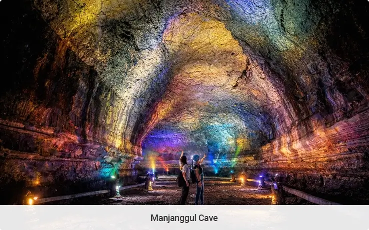 Manjanggul Cave in Jeju