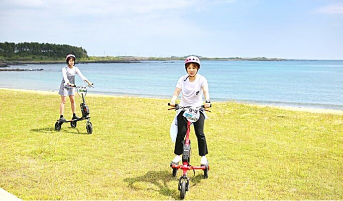 Jeju 3-Wheel Electric Scooter Rental Discount Ticket