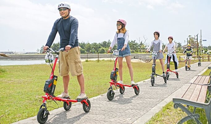 Jeju 3-Wheel Electric Scooter Rental Discount Ticket