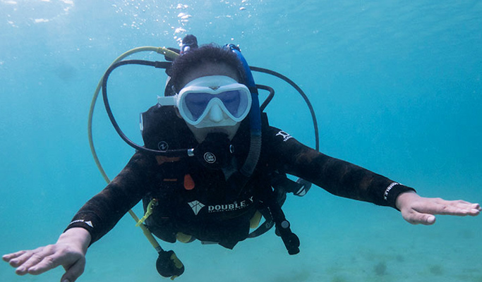 Snorkeling/ Scuba Diving near Hamdeok Beach in Jeju
