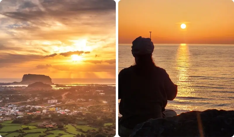 Jeju Sunrise/ Sunset Half Day Tour