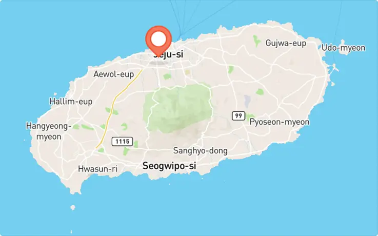 Jeju Theme Park TOON map
