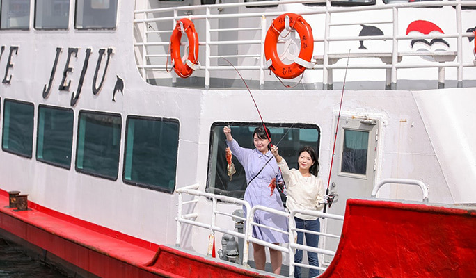 濟州城山和牛島船釣魚