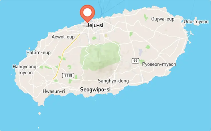 Yoonseul in Jeju City map