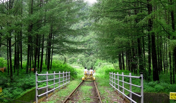 Jeongseon Rail Bike & Sky Walk 1 Day Private Tour