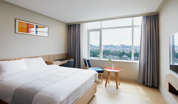 [Glocal] Jeonju Lahan Hotel 2D1N + Hanok Cafe Coupon Package