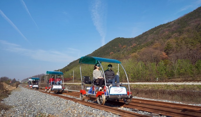 Jeonju Hanok Rail Bike Ticket
