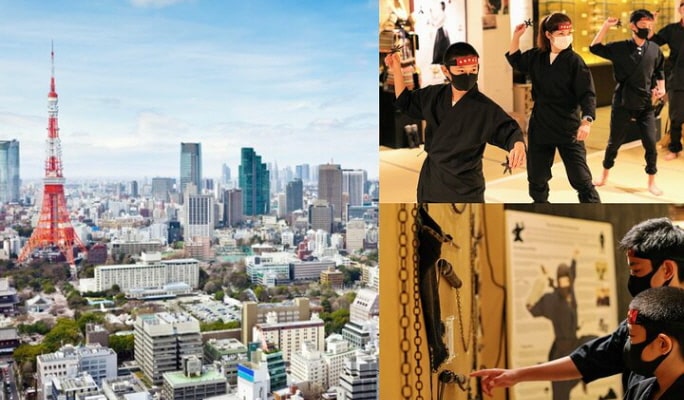 Tokyo Private Walking Tour &  Samurai Ninja Experience with Licensed Guide