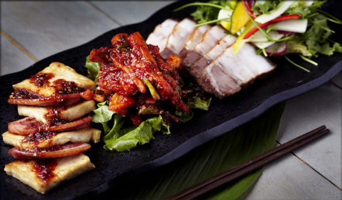 Korean Traditional Meal - Jinpungjeong Hanjeongsik