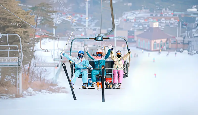 Jisan Ski Resort (+ Everland) 1 Day Tour - from Seoul - view 2