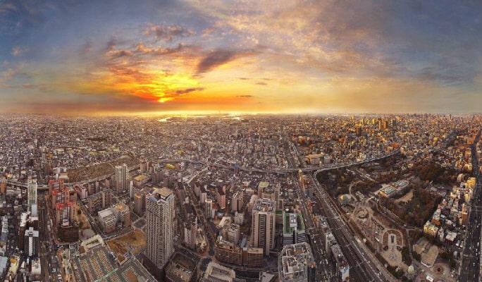 Osaka Abeno Harukas 300 Observatory Ticket (+Takoyaki  or Oden Package)