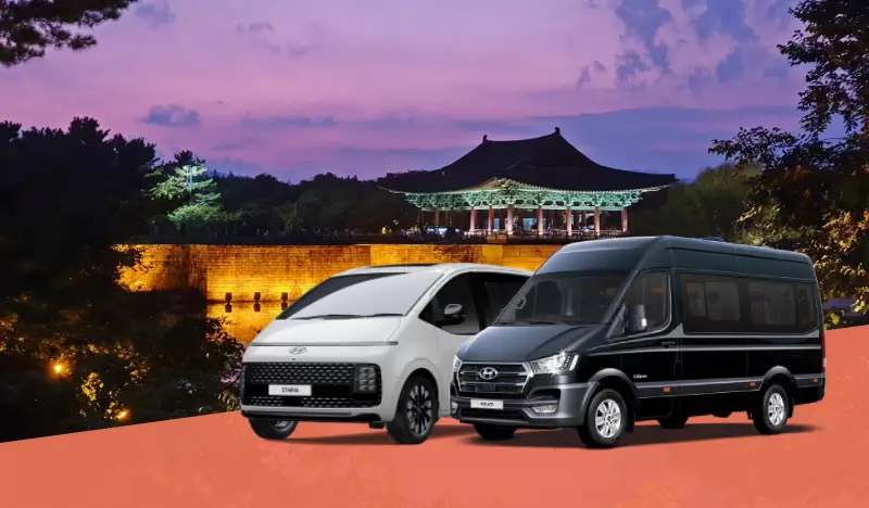 Private Car Charter Tour from Gyeongju: Gyeongju/Busan/Andong/Pohang/Ulsan/Jeonju (up to 13 passengers)