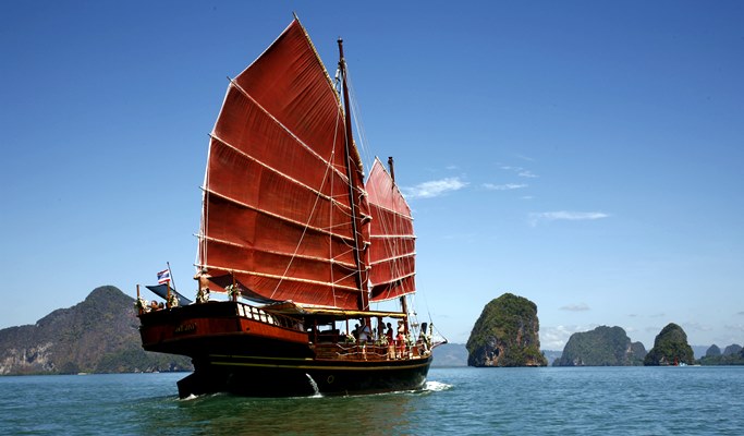 James Bond Island & Phang Nga Bay Day/Sunset Tour by June Bahtra Cruise - from Phuket