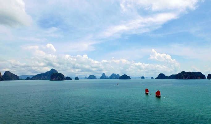 James Bond Island & Phang Nga Bay Day/Sunset Tour by June Bahtra Cruise - from Phuket