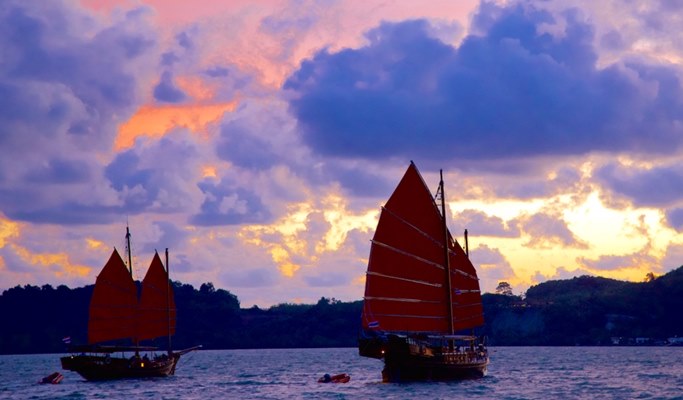 James Bond Island & Phang Nga Bay Day/Sunset Tour by June Bahtra Cruise - from Phuket