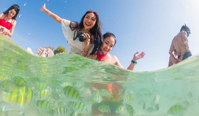 3 Khai Islands Half Day Tour by Speedboat (Morning/Afternoon) - From Phuket (+ Hotel Transfer)