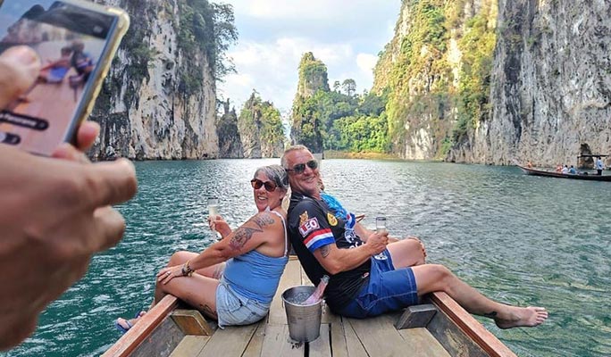 Khao Sok Cheow Lan Lake 1 Day Tour (+ Longtail boat/ Kayak) (+ Lunch) (+ Hotel Transfer) - From Khao Sok/ Khao Lak/ Krabi