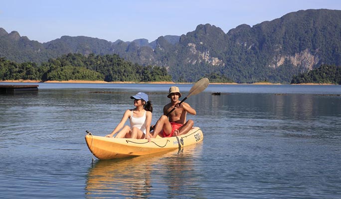 Khao Sok Cheow Lan Lake 1 Day Tour (+ Longtail boat/ Kayak) (+ Lunch) (+ Hotel Transfer) - From Khao Sok/ Khao Lak/ Krabi