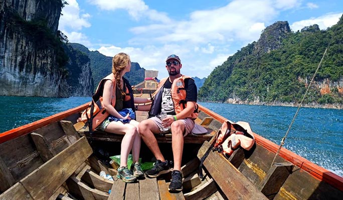 Khao Sok Cheow Lan Lake 1 Day Tour (+ Longtail boat/ Kayak) (+ Lunch) (+ Hotel Transfer) - From Khao Sok/ Khao Lak/ Krabi