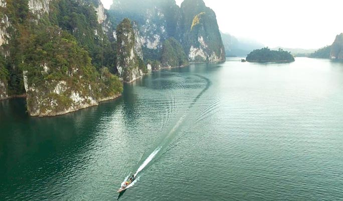 Khao Sok Cheow Lan Lake 1 Day Tour (+ Longtail boat/ Kayak) (+ Lunch) (+ Hotel Transfer) - From Khao Sok/ Khao Lak/ Krabi