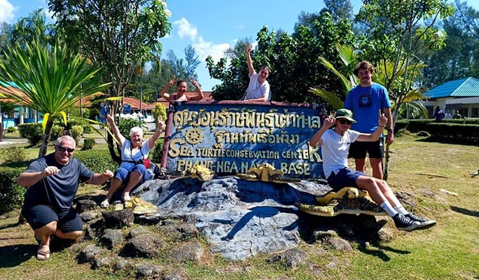 Khao Lak Bamboo Rafting + Waterfall + Turtle Conservation Half Day Tour (+ Hotel Transfer)