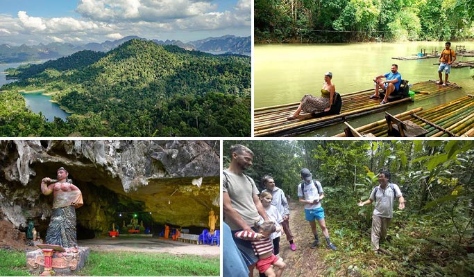 Khao Sok Jungle Wildlife Encounter + Bamboo Rafting 1 Day Tour (+ Dinner) (+ Hotel Transfer) - From Khao Lak