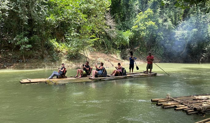 Khao Sok Jungle Wildlife Encounter + Bamboo Rafting 1 Day Tour (+ Dinner) (+ Hotel Transfer) - From Khao Lak