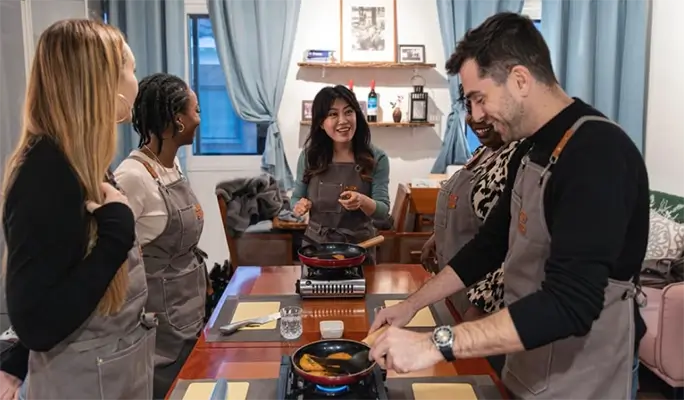 Kimchi Dish Cooking Class + Wine Pairing Experience in Seochon