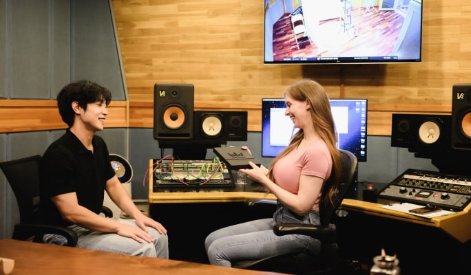 江南のKING STUDIOでK-POPのレコーディング体験（+パーソナルボーカル分析オプション）