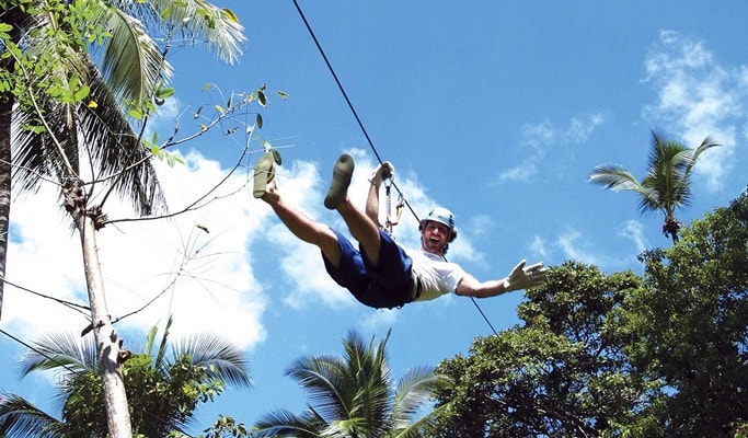 Koh Samui Adventure: Zip Line Tour (Half Day)