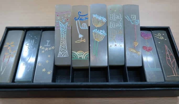 在仁寺洞製作個人印章