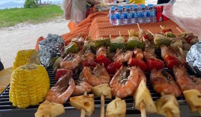 Krabi 7 Islands 1 Day Sunset Tour (+ BBQ Dinner/Snorkeling) (Speedboat/longtail boat) (+ Hotel Transfer)