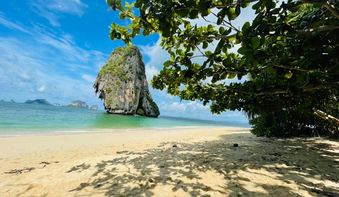Krabi 7 Islands 1 Day Sunset Tour (+ BBQ Dinner/Snorkeling) (Speedboat/longtail boat) (+ Hotel Transfer)