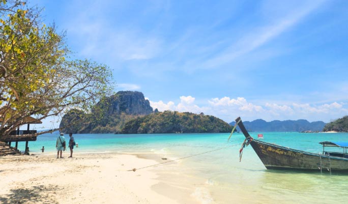 Krabi 3 Islands 1 Day Tour by Big Boat & Speedboat (+Lunch/Snorkeling) - From Phuket (+ Hotel Transfer)