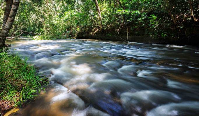 Kulen National Park: Kulen Waterfall + River of Thousand Lingas + Reclining Buddha Statue 1 Day Tour - from Siem Reap