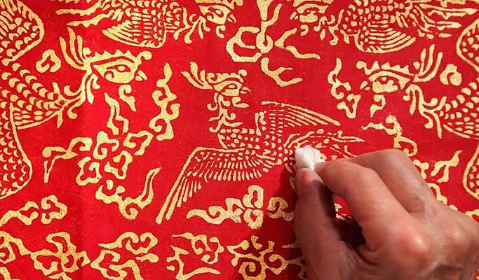 Make Your Own Bookmark & Greeting Card with Traditional Gold Leaf Imprints
