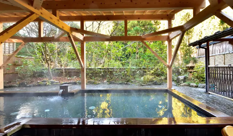Kurama Onsen Hot Spring Ticket in Kyoto