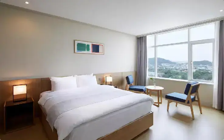 Lahan Hotel Jeonju - double-bed room
