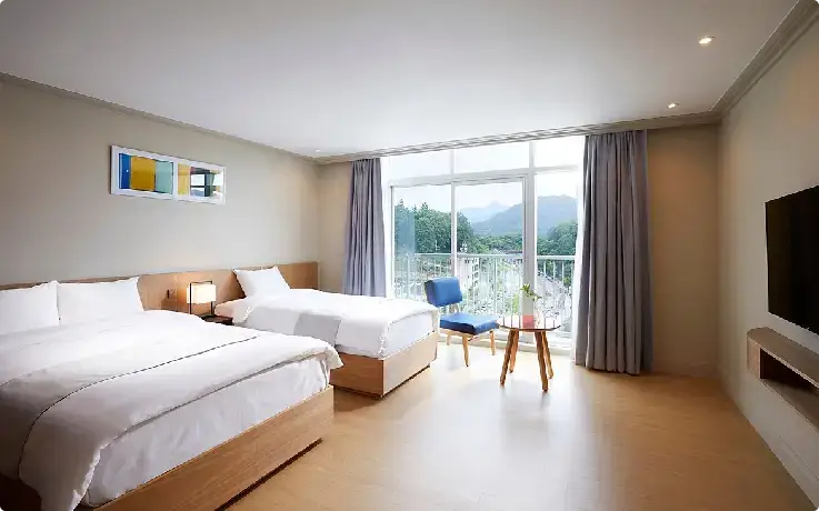 Lahan Hotel Jeonju - Twin-bed room