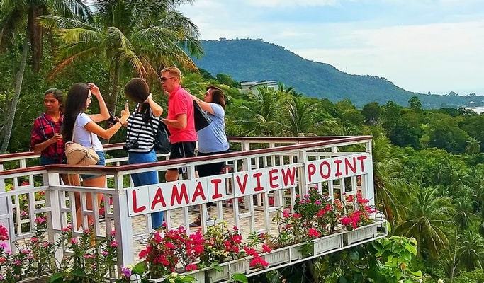Koh Samui Lamai Viewpoint Discount Ticket (+Zip Line/Cable Car options)