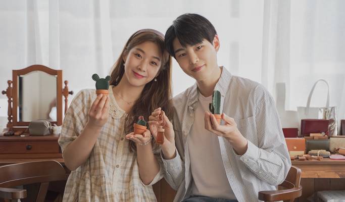 Make Your Own Miniature Cactus Plant Using Leather in Daegu