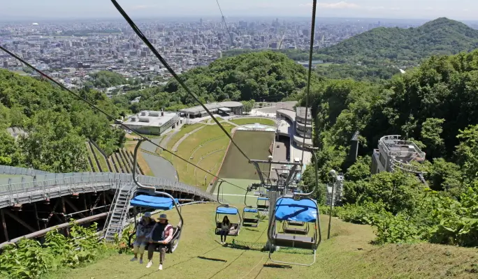 Sapporo Morning Tour A:  Shiroi Koibito Park, Okurayama Ski Jump & Outer Market (~Nov 3)