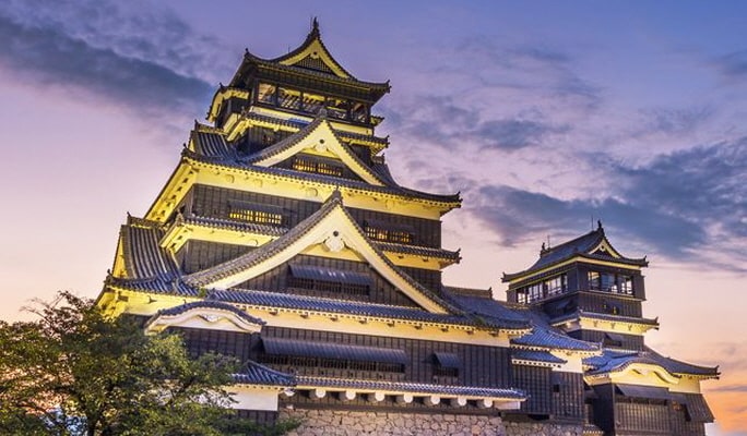Aso Volcano & Kusa Senri & Dazaifu Tenmangu Shrine & Kumamoto Castle 1-Day Tour From Fukuoka