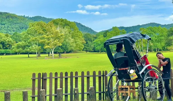 Private Charter Rickshaw Ride in Nara - Explore the City in Style with Ebisuya Rickshaw