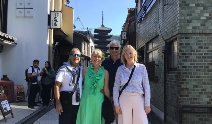 Kyoto Private Walking Tour & Samurai Lesson and Show with Licensed Guide