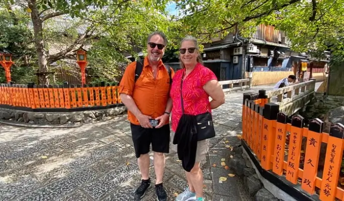 Kyoto Private Walking Tour & Samurai Lesson and Show with Licensed Guide