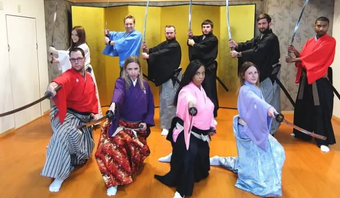 Kyoto Private Walking Tour & Samurai Lesson and Show with Licensed Guide